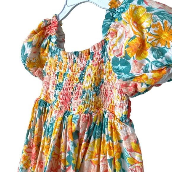 Joie Floral Smocked Tiered Sundress in Size 3T - Picture 6 of 8